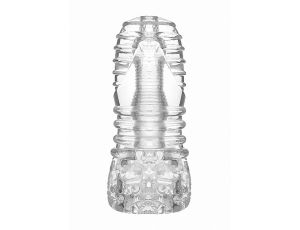 Masturbator Sono 68 przezroczysty 15 cm TPE