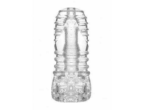 Masturbator Sono 68 przezroczysty 15 cm TPE