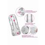 Masturbator Sono 68 przezroczysty 15 cm TPE - 6