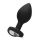 Silikonowy korek analny Diamond Heart Ouch! regularny czarny