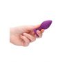 Korek analny Diamond Heart Ouch! fioletowy - 11