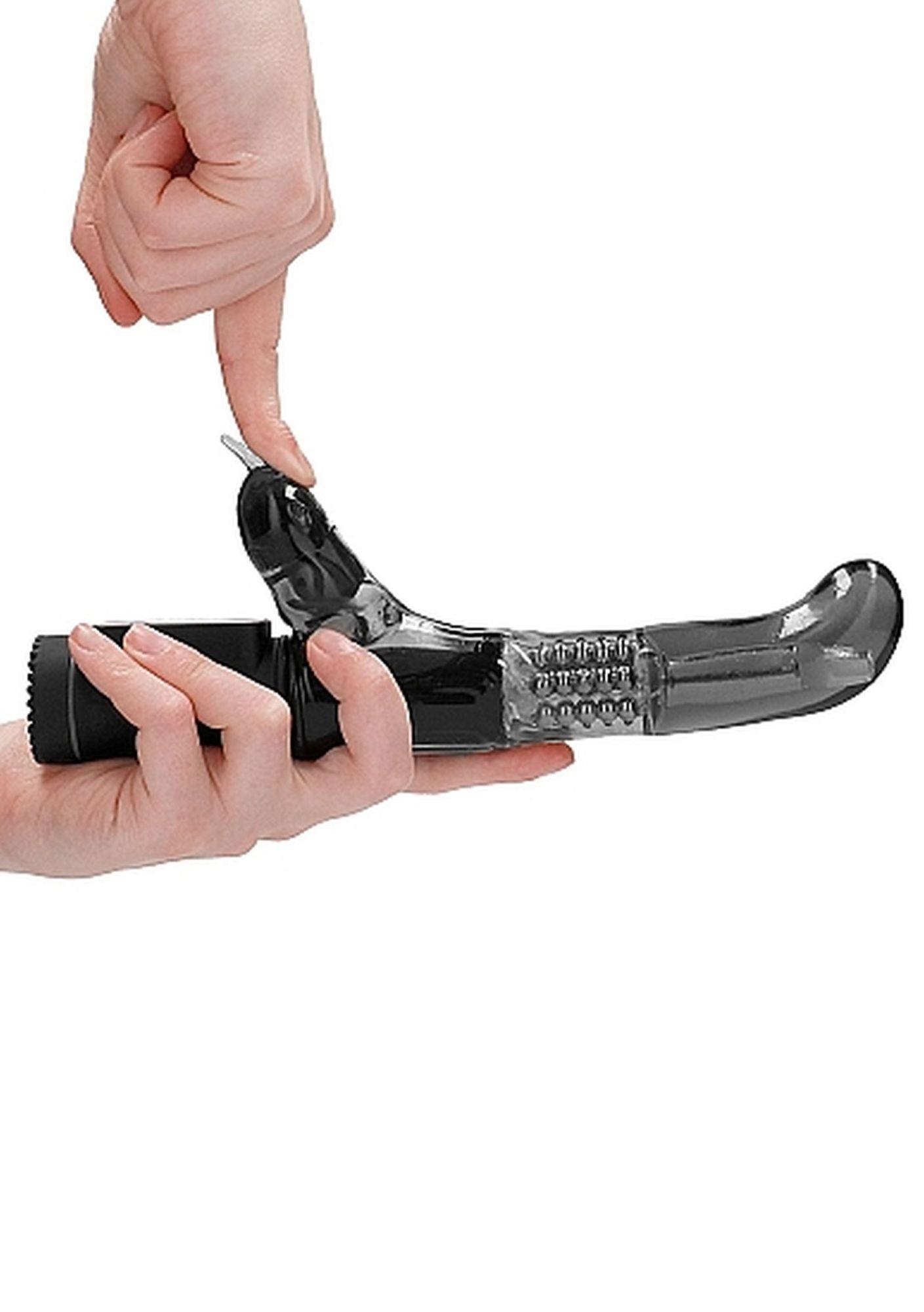 rotating dolphin - black