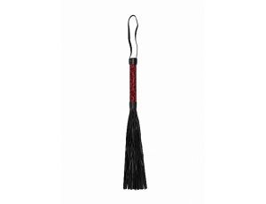 Luksusowy bicz Ouch bordowy 38,5 cm