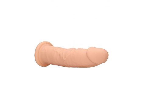 Dildo silikonowe RealRock bez jąder 22,8 cm cieliste - 7