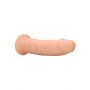 Dildo silikonowe RealRock bez jąder 22,8 cm cieliste - 8