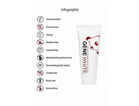Krem rozjaśniający Gene White Pharmquests 100 ml - 6