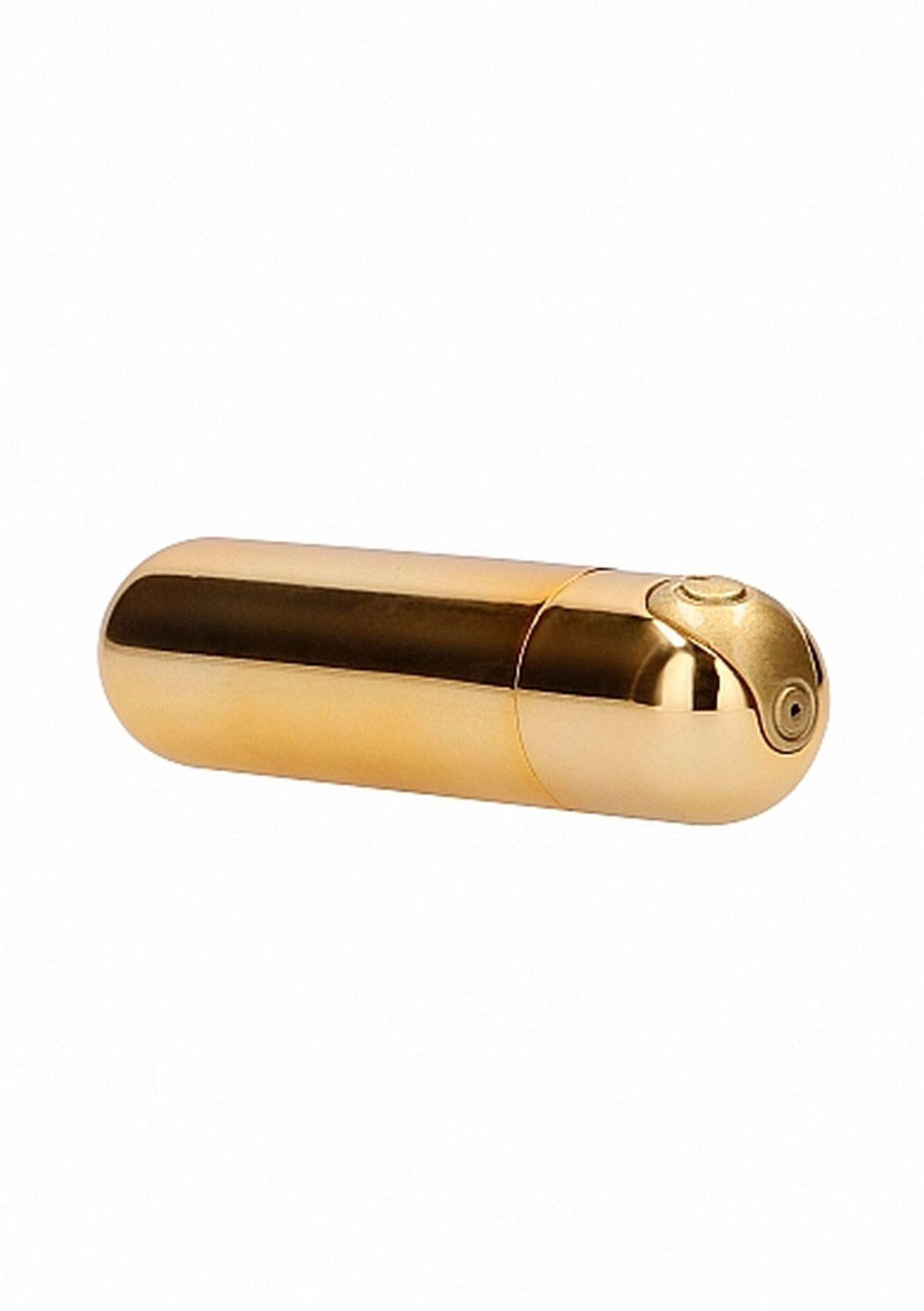 10 speed rechargeable bullet - gold