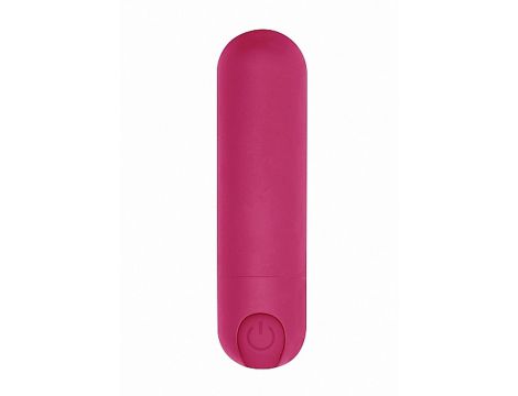 Mini wibrator pociskowy Be Good Tonight różowy USB 10 trybów