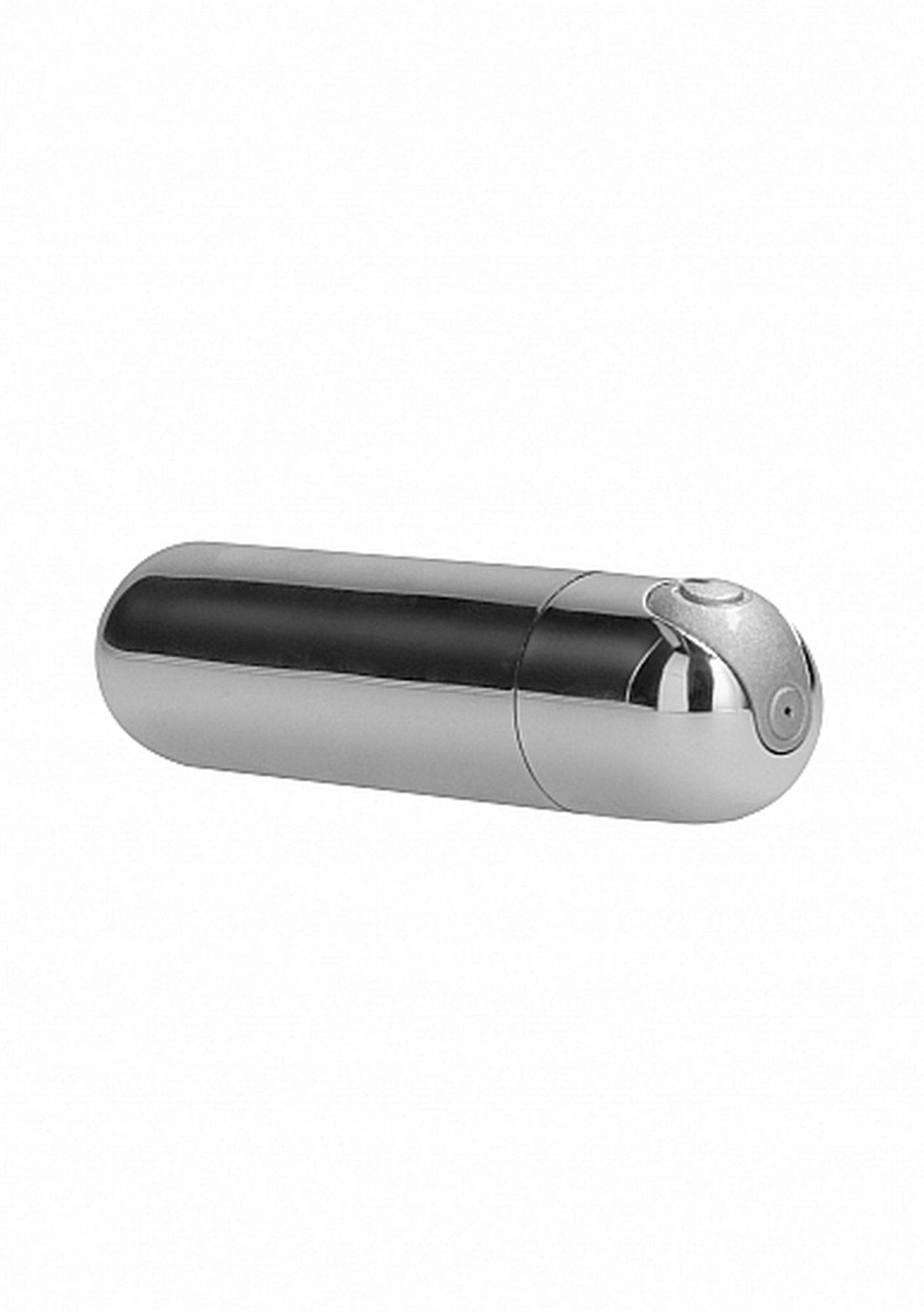 10 speed rechargeable bullet - silver