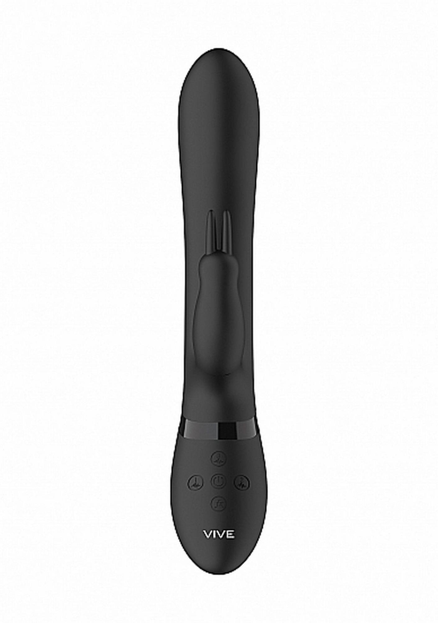 amoris - stimulating beads rabbit - black