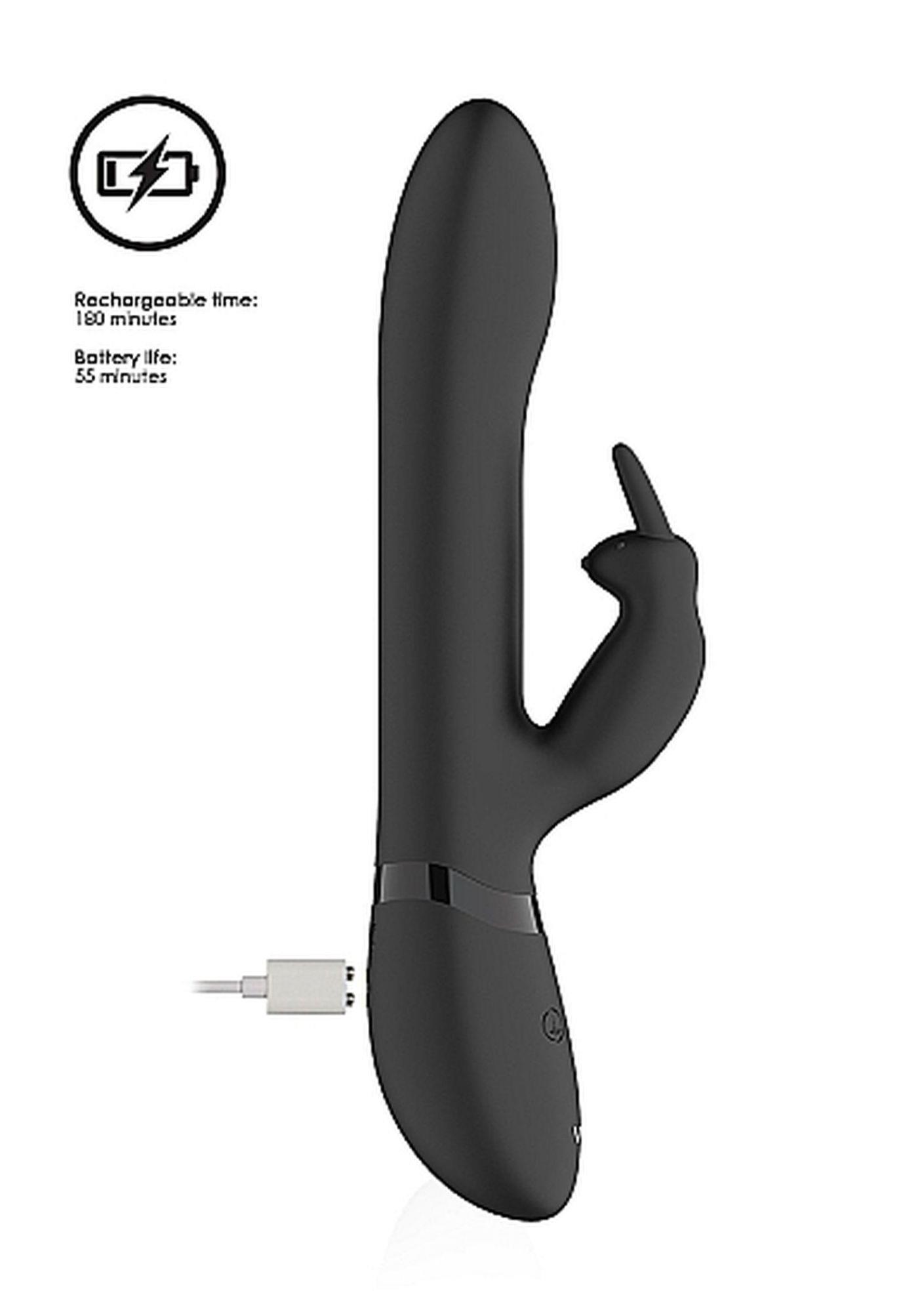 amoris - stimulating beads rabbit - black