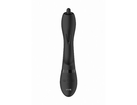 Nilo - Pinpoint Rotating G-spot Rabbit - Black - 7