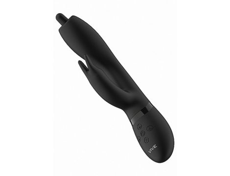 Nilo - Pinpoint Rotating G-spot Rabbit - Black - 9
