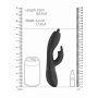 Nilo - Pinpoint Rotating G-spot Rabbit - Black - 7