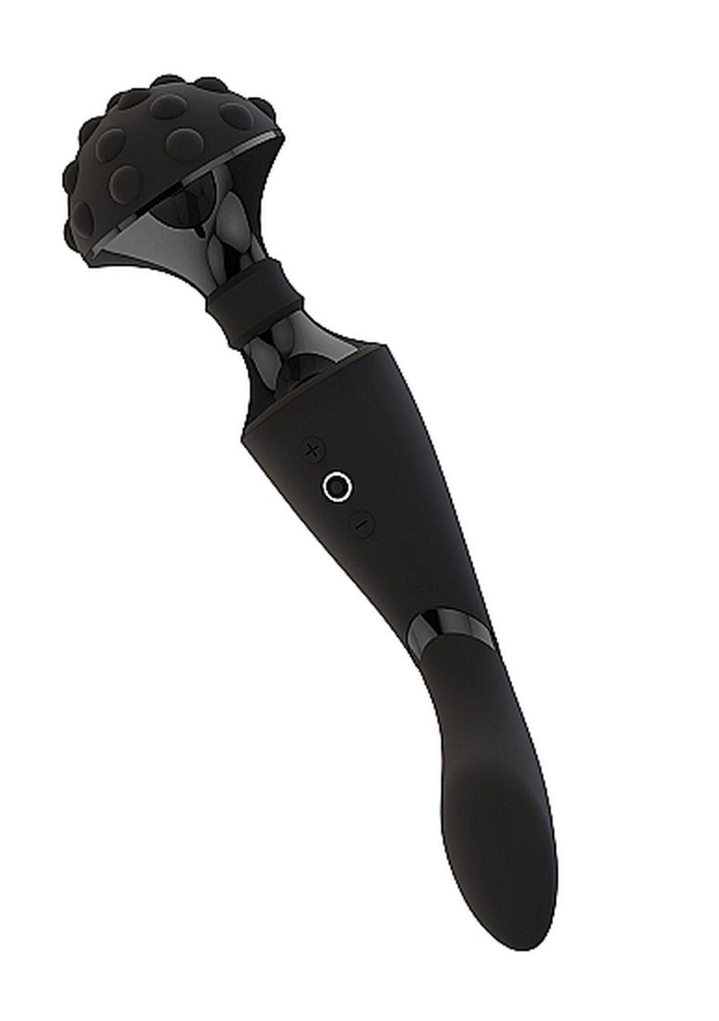 dwustronny masażer łechtaczki wibrator 28cm 10tryb