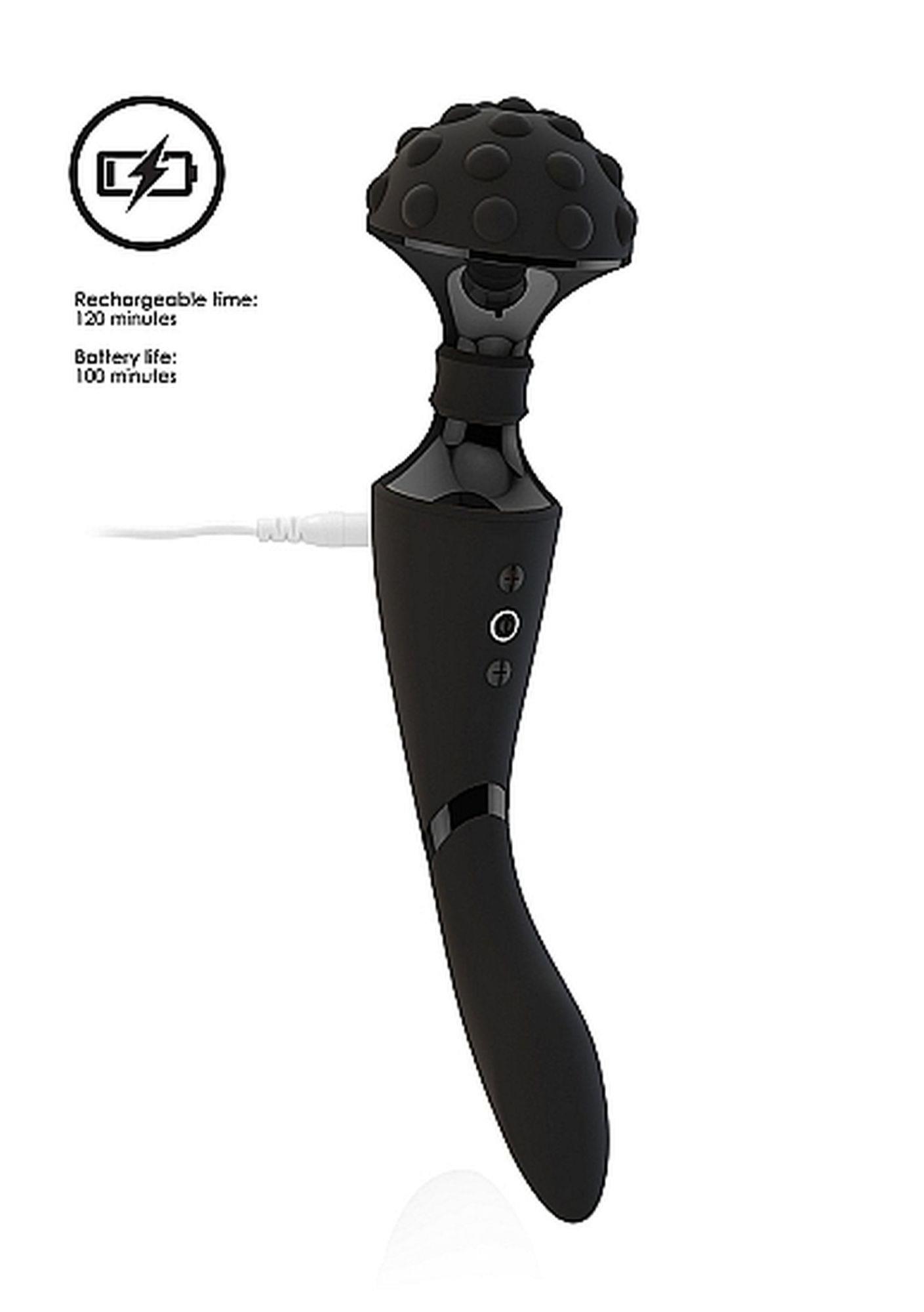 dwustronny masażer łechtaczki wibrator 28cm 10tryb