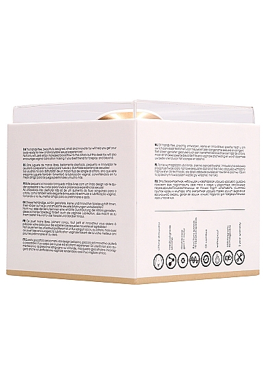 twitch hands - free suction & vibration toy - gold