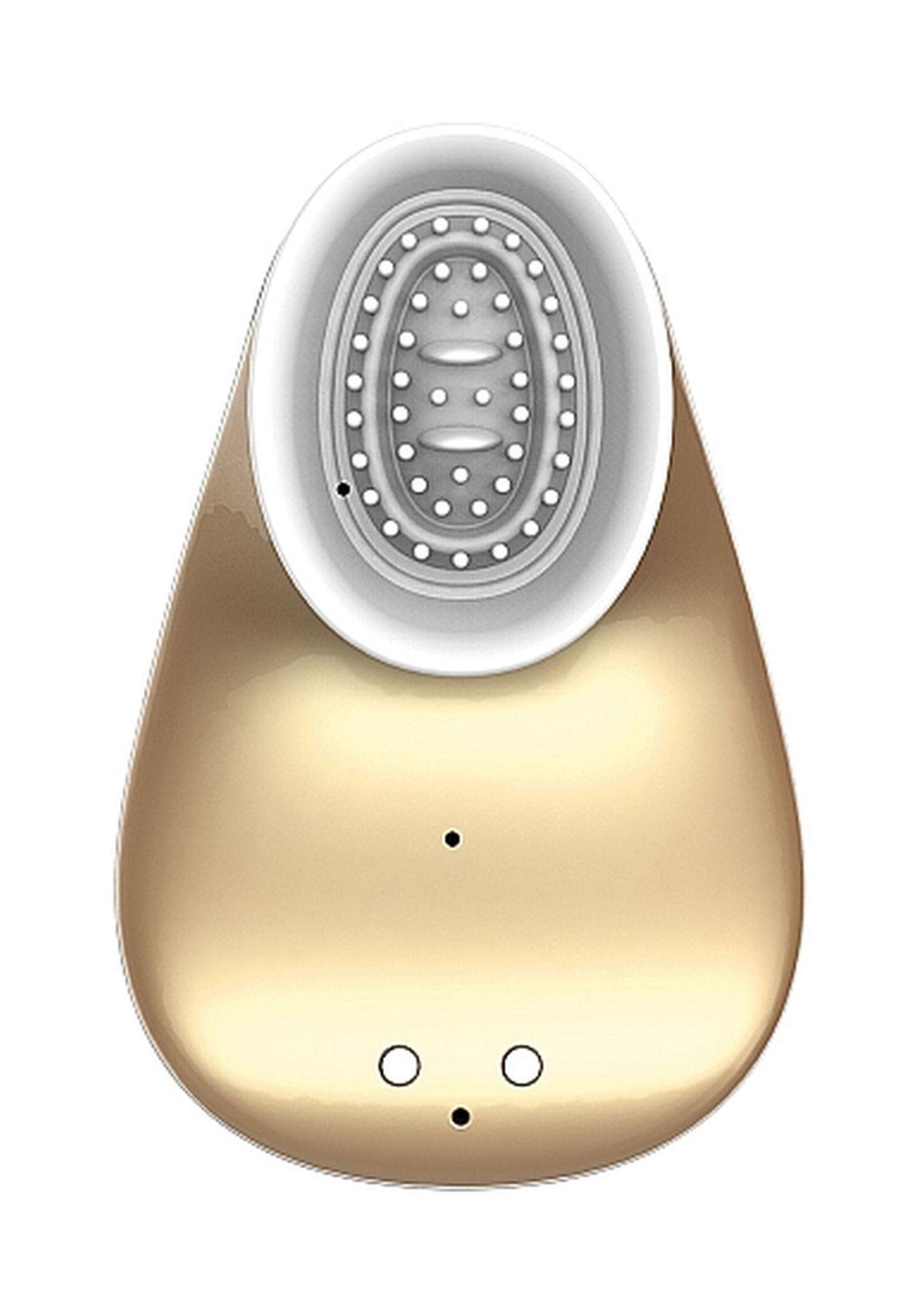 twitch hands - free suction & vibration toy - gold