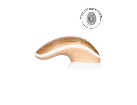 Stymulator łechtaczki ssący wibrujący Innovation złoty USB - 13