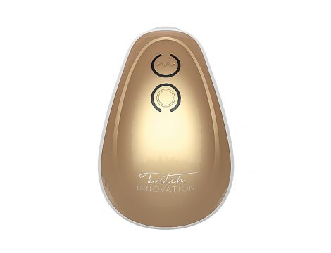 Stymulator łechtaczki ssący wibrujący Innovation złoty USB - 18