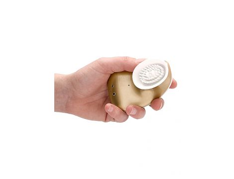 Stymulator łechtaczki ssący wibrujący Innovation złoty USB - 20