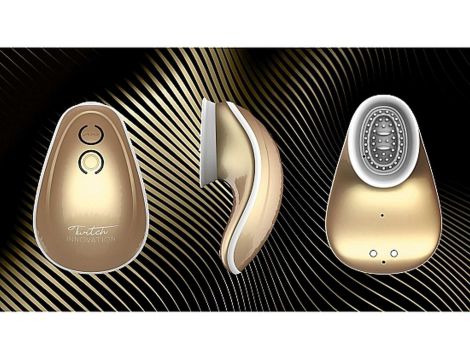 Stymulator łechtaczki ssący wibrujący Innovation złoty USB - 29