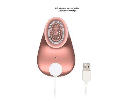 Ssący wibrujący stymulator łechtaczki Innovation Twitch różowy USB - 20
