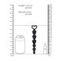 Kuleczki analne silikonowe ShotsToys czarne 15 cm - 4