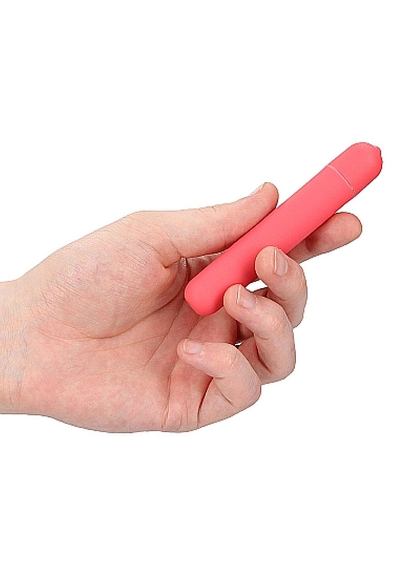 bullet vibrator - extra long - pink
