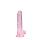 Dildo realistyczne z jądrami RealRock różowe 18 cm