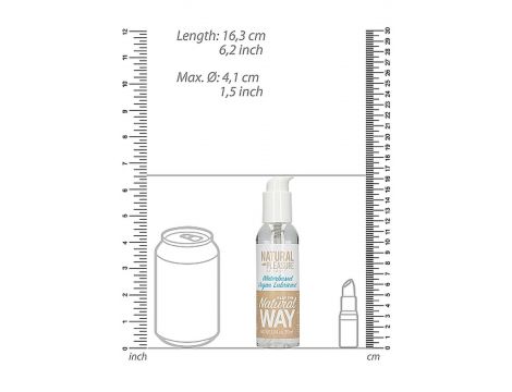 Lubrykant wegański na bazie wody Natural Pleasure 150 ml - 2