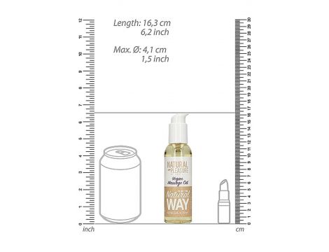Olejek do masażu wegański Natural Pleasure 150 ml - 2