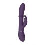 Wibrator króliczek Halo z ruchomym pierścieniem Vive fioletowy 14 cm - 2