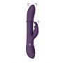 Wibrator króliczek Halo z ruchomym pierścieniem Vive fioletowy 14 cm - 3