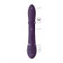 Wibrator króliczek Halo z ruchomym pierścieniem Vive fioletowy 14 cm - 4