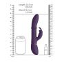 Wibrator króliczek Halo z ruchomym pierścieniem Vive fioletowy 14 cm - 8