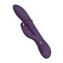 Wibrator króliczek Halo z ruchomym pierścieniem Vive fioletowy 14 cm - 11