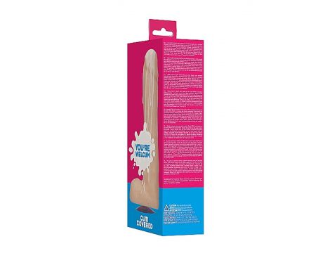 Mydło w kształcie penisa z jądrami S-Line cieliste 18 cm - 3