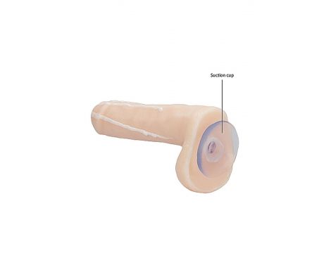 Mydło w kształcie penisa z jądrami S-Line cieliste 18 cm - 5