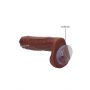 Mydło w kształcie penisa z jądrami S-Line brązowe 18 cm - 5