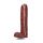 Mydło w kształcie penisa z jądrami S-Line brązowe 18 cm