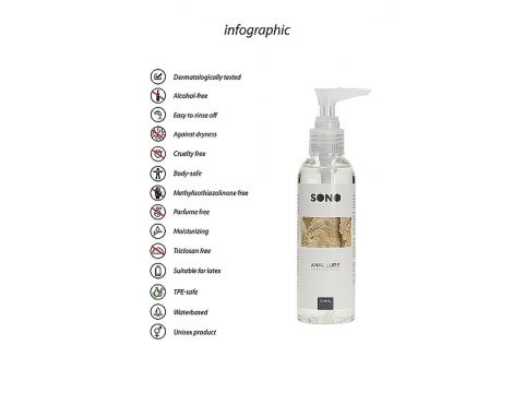 Lubrykant analny SONO na bazie wody Pharmquests 150ml - 6