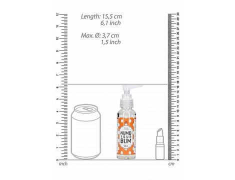 Lubrykant analny odrętwiający S-Line 100 ml - 2
