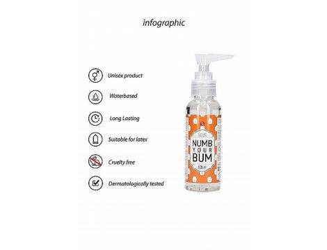 Lubrykant analny odrętwiający S-Line 100 ml - 5