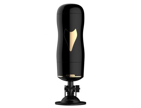 Dwustronny masturbator z wibracją B Series Fox czarny USB - 2
