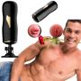 Dwustronny masturbator z wibracją B Series Fox czarny USB - 4