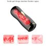 Dwustronny masturbator z wibracją B Series Fox czarny USB - 17