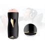 Dwustronny masturbator z wibracją B Series Fox czarny USB - 27
