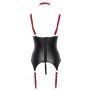 Zestaw bielizny ouvert Cottelli BONDAGE z obrożą i kajdankami M - 14