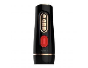 Masturbator Leten New Era z wibracją i ssaniem USB 16,6 cm